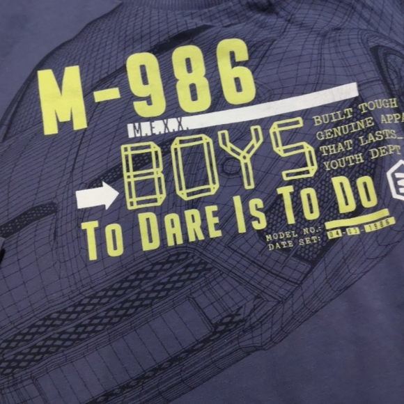 Mexx boys cotton long sleeve tee size s - Picture 4 of 7